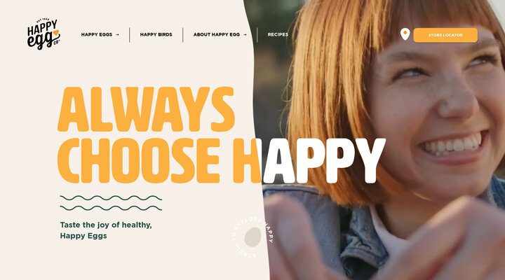 Free Range Eggs | Always Choose Happy
