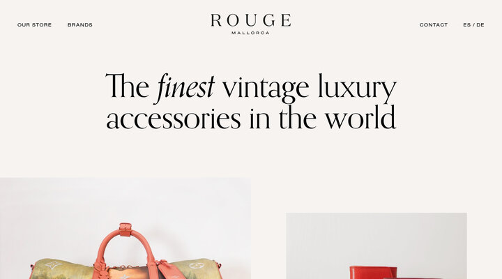 Rouge | The finest vintage luxury accessories in the world