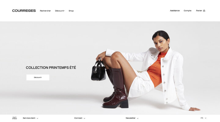 COURREGES Homepage