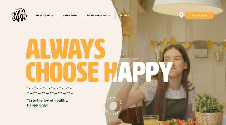 Free Range Eggs | Always Choose Happy