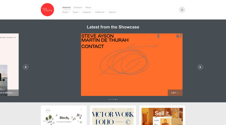 siteInspire - Web Design Inspiration