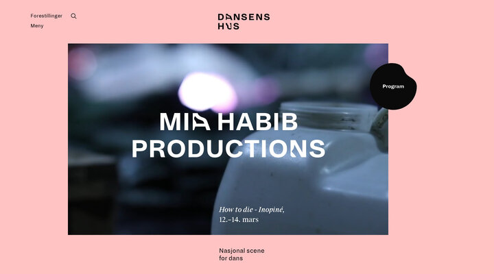 Dansens Hus er Norges nasjonale scene for dans - Dansens Hus