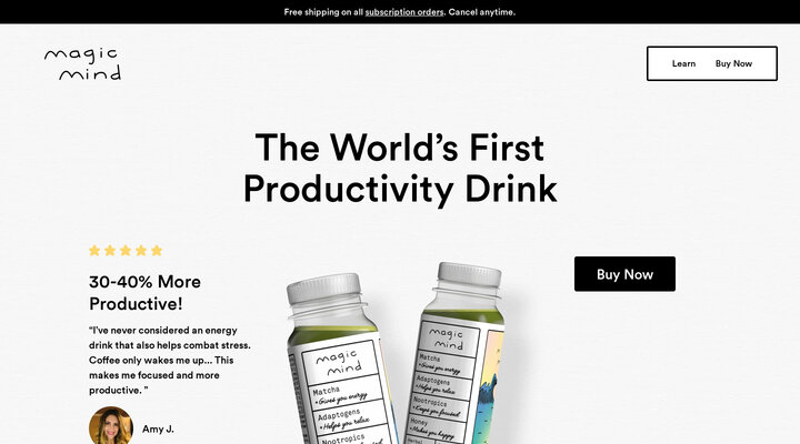 Magic Mind | The World's First Productivity Drink