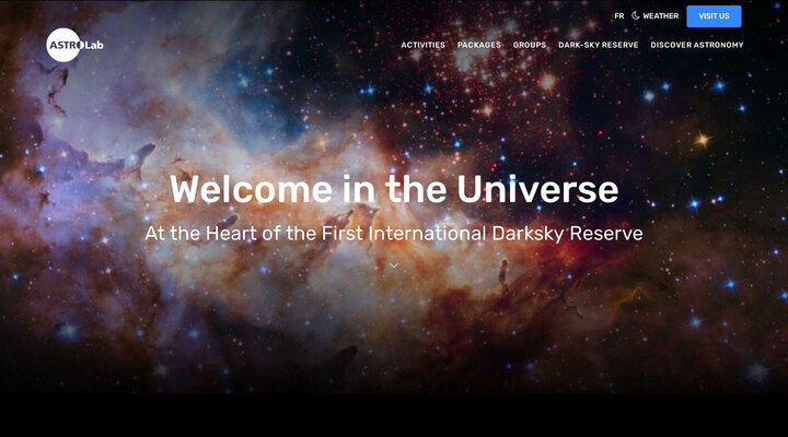 Mont-Megantic ASTROLab - Astrolab du parc national du Mont-Mégantic