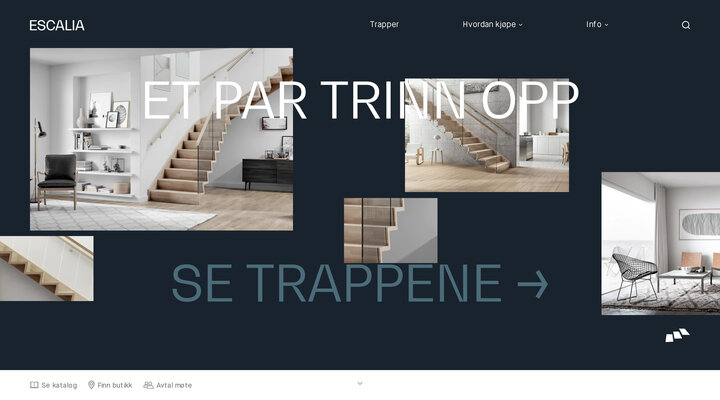 Trapp fra Escalia: Tidløse designtrapper