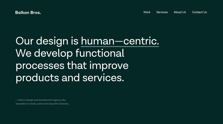 BB Agency - Balkan Bros.