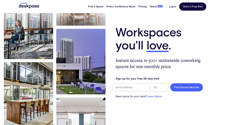 Coworking & Shared Offices | Deskpass