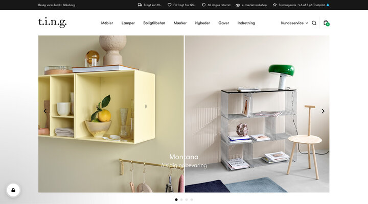 Møbler, lamper & interiør · Officiel Forhandler · Designer brands - ting