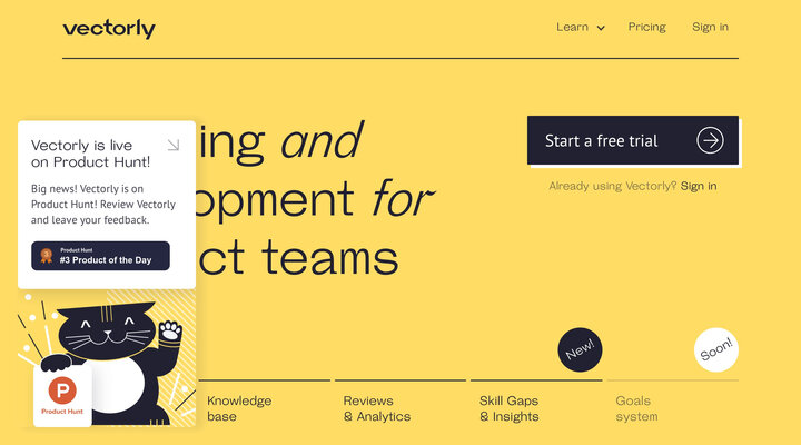Learning and development for product teams