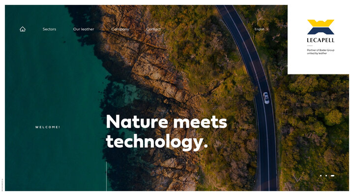 ▷ Nature meets technology | LECAPELL | Technology leader in leather refining