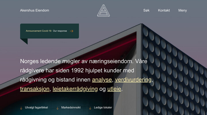 Forsiden | Akershus Eiendom