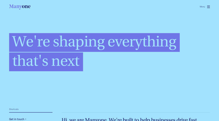 Manyone | Front Page