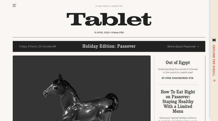 Tablet Magazine - Tablet Magazine