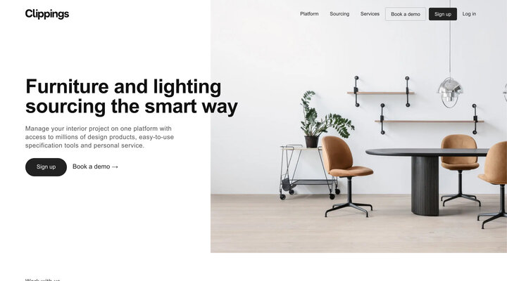 Clippings - Furniture and lighting sourcing the smart way