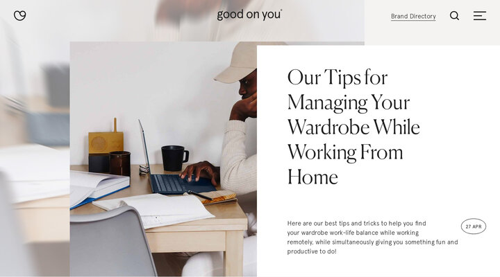 Good On You - Discover Ethical & Sustainable Fashion Brands