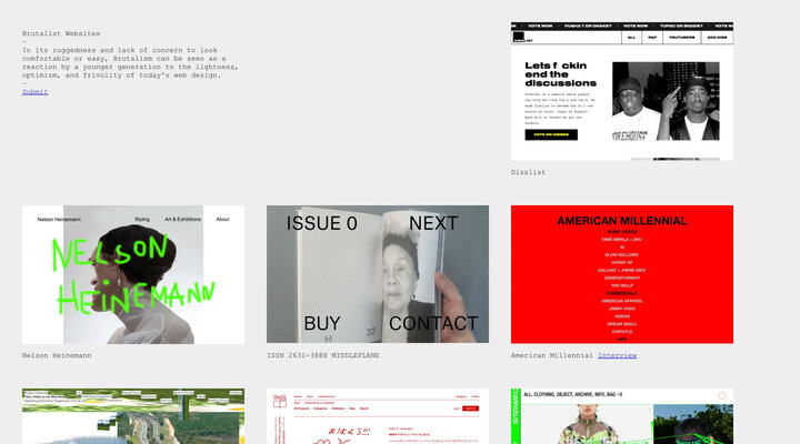 Brutalist Websites