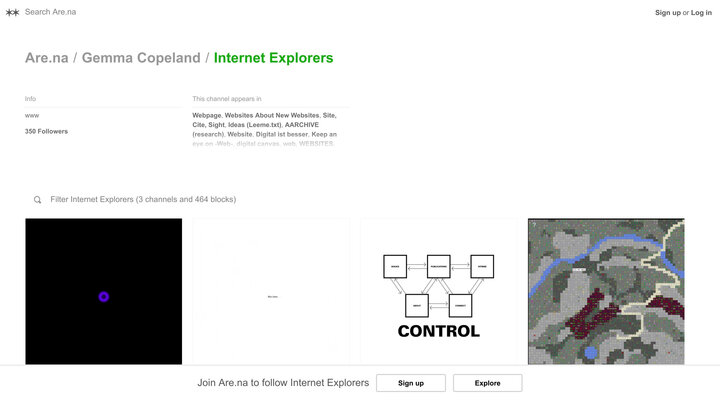 Internet Explorers — Are.na
