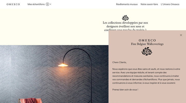 Omexco - Fine Belgian Wallcoverings | Omexco