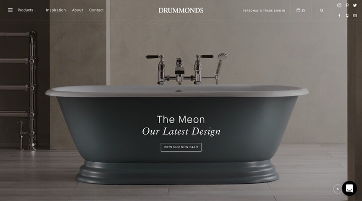 Classic Luxury Bathroom Products | Drummonds Bathrooms