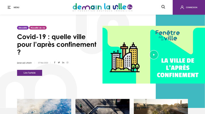 Ville durable, ville de demain, innovation urbaine | Demain La Ville