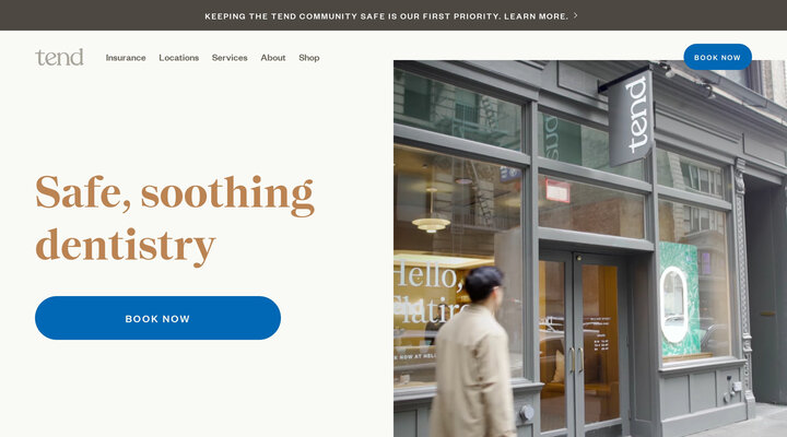 Tend | Look forward to the dentist