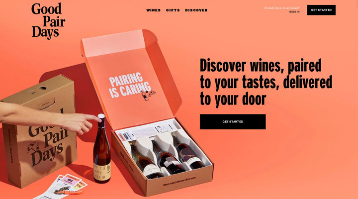 Good Pair Days | Discover Wines Paired To Your Tastes