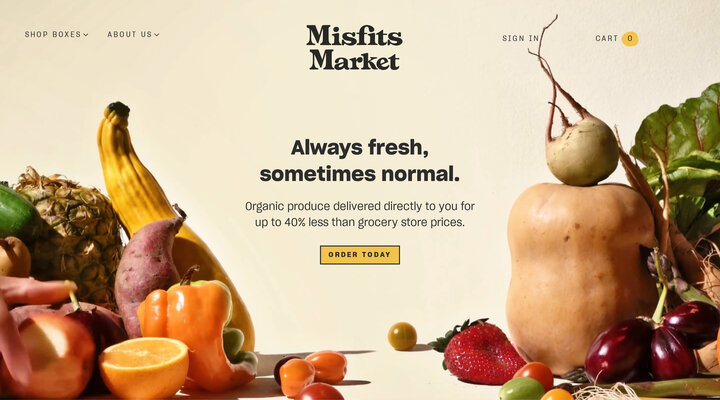 Misfits Market - Ugly and Imperfect Produce, Delivered To Your Door