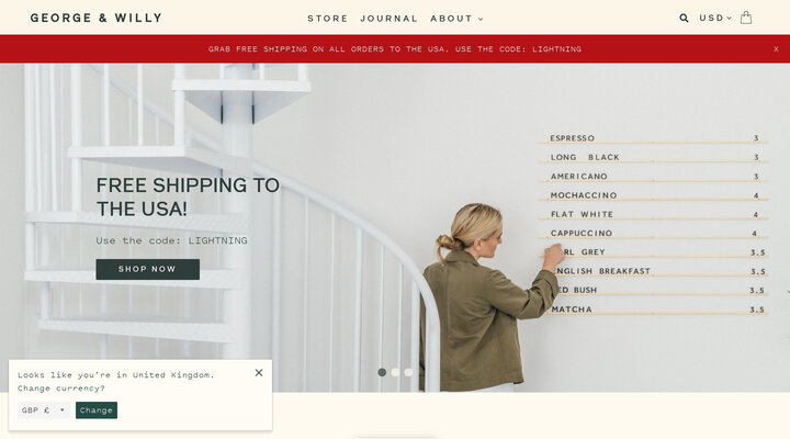 George and Willy - Quality Signs and Menus | Studio Paper Roll