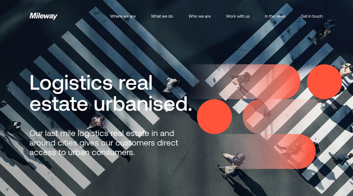 Logistics real estate urbanised | Mileway