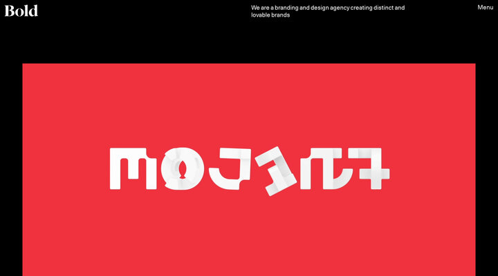 Bold | Branding and design agency
