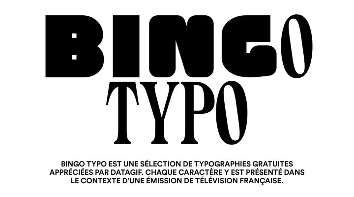 BINGO TYPO