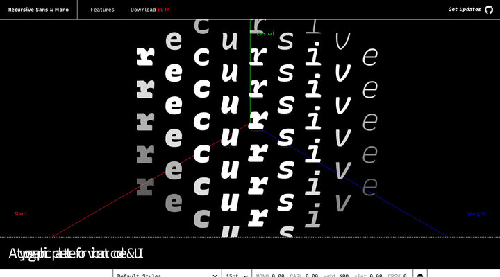 Recursive Sans & Mono