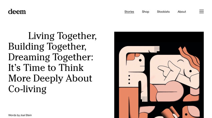 Living Together, Building Together, Dreaming Together — Deem