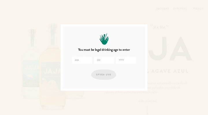 JAJA Tequila | 100% Agave Azul