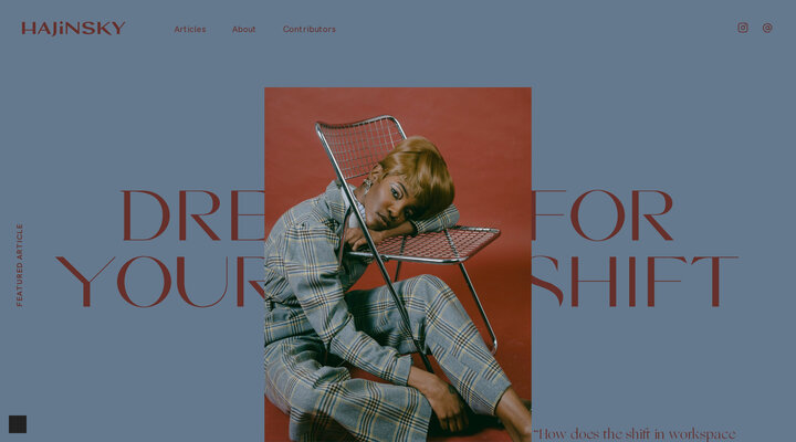 Home — HAJINSKY Magazine