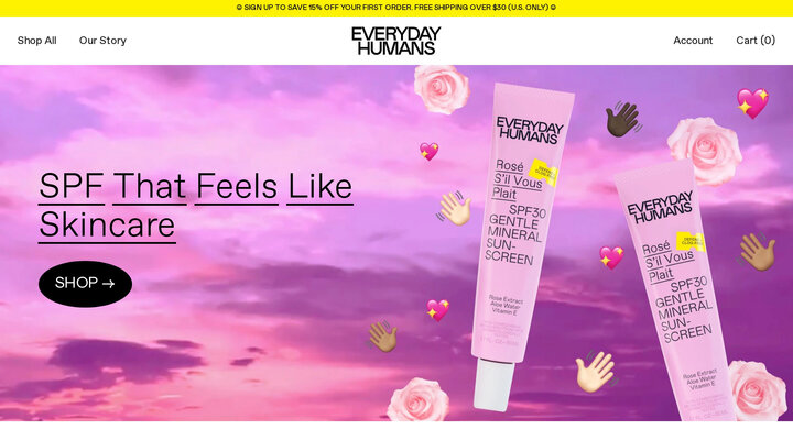 Everyday Humans | Sunscreen and Body Basics For All