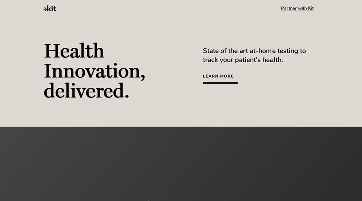 Kit - Health innovation delivered.