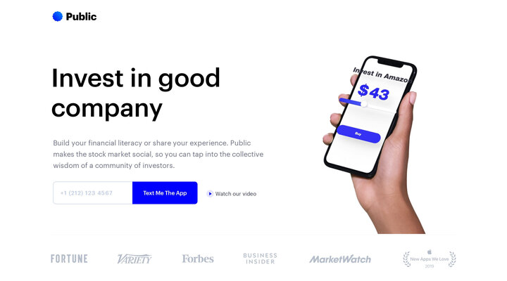 Commission Free Stock Trading App: Invest with No Account Minimums | Public