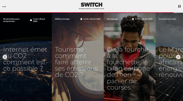 Switch par Total, le magazine au cœur de la transition énergétique