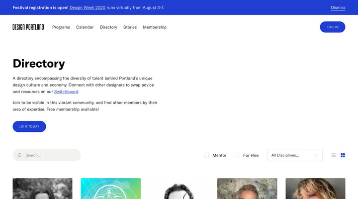 Directory — Design Portland