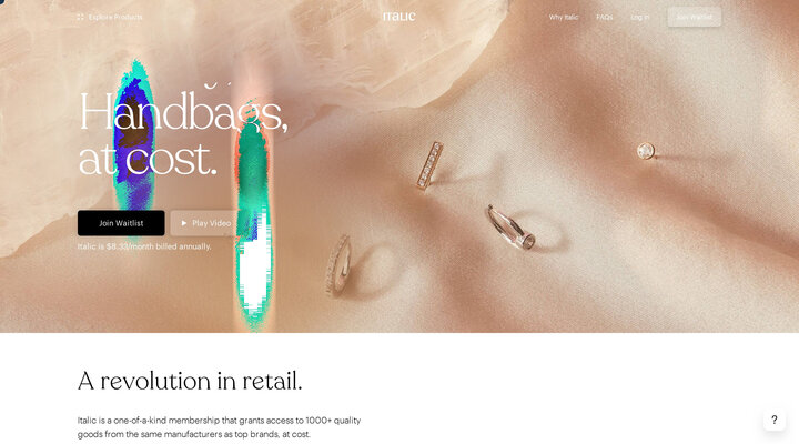 Italic | Quality, at cost