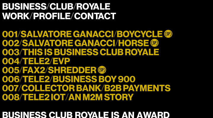 BUSINESS/CLUB/ROYALE