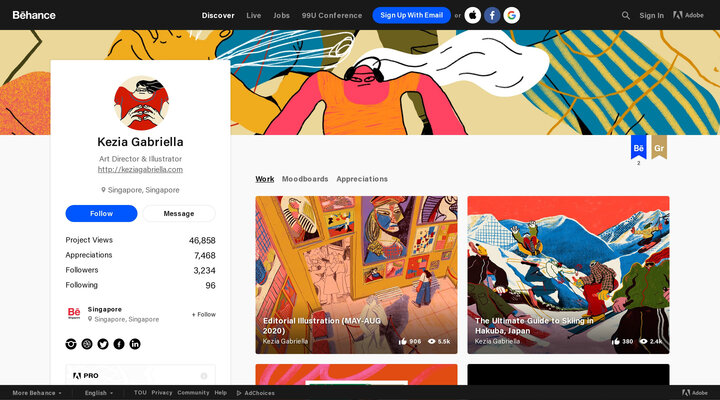 Kezia Gabriella on Behance