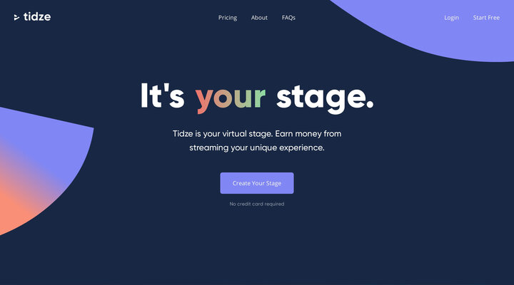 Tidze ~ It's your stage.