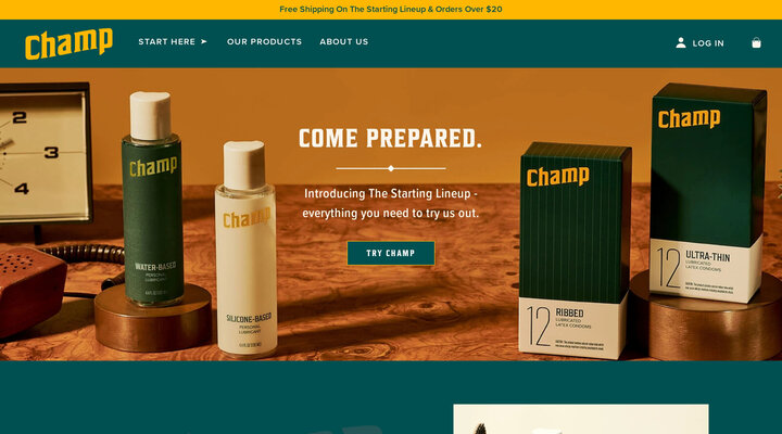 Champ | Quality Condoms and Lubricants