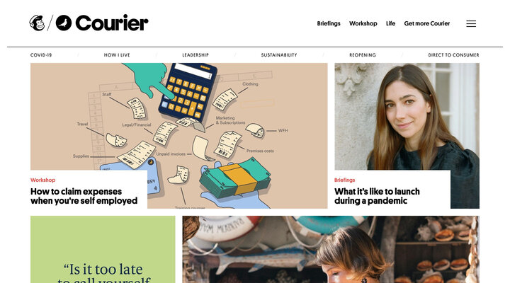 Courier: how to work better and live smarter