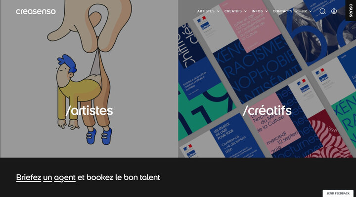 Creasenso, Creative Talent Management