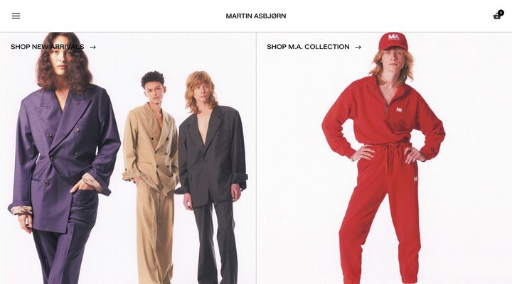 Tailored Men´s fashion, Shop Martin Asbjørn Menswear