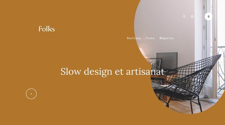 Sélection d'objets design artisanaux - Collections uniques - Folks