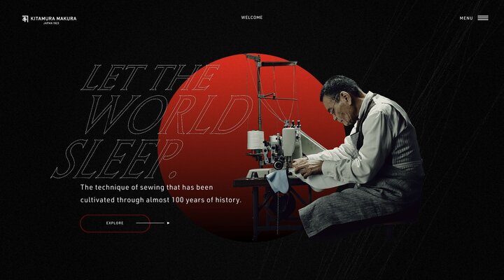 LET THE WORLD SLEEP | KITAMURA MAKURA official website